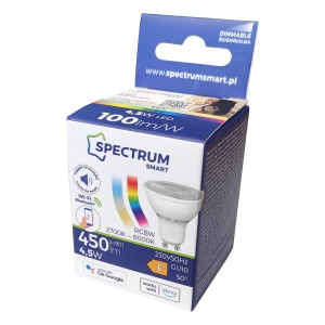 Bec SMART LED 4,5W GU10 WIFI Colors RGB WOJ+16823 - Img 4