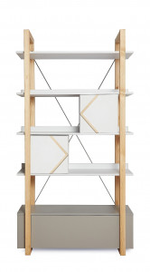 BIBLIOTECA/RAFT PENTRU CAMERA BEBELUSI PINETTE DESIGN SCANDINAV BA - Img 2
