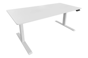 BIROU, WHITE 14OCM, MATERIAL MDF, MELAMINA, CADRUL METAL, ARTIM GROUP SELECTION