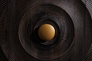 BUFET, GOLDEN SUNSET, 140CM, 3D, LEMN DE MANGO, NEGRU, ARTIM GROUP SELECTION - Img 3