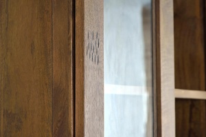 BUFET JUPITER 150CM, REALIZAT DIN LEMN DE MANGO SI METAL, CULOARE NATUR/NEGRU, STIL INDUSTRIAL, GINER Y COLOMER - Img 5