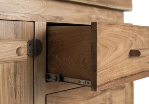 BUFET LIVING LUCCA 153CM, DIN LEMN DE TEC, CULOARE NATUR, ARTIM GROUP SELECTION - Img 4