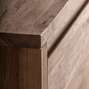 BUFET LIVING SUKT 200CM, REALIZAT DIN LEMN DE TEC, REALIZAT MANUAL, FINISAJ NATUR/MARO, VICAL HOME - Img 4