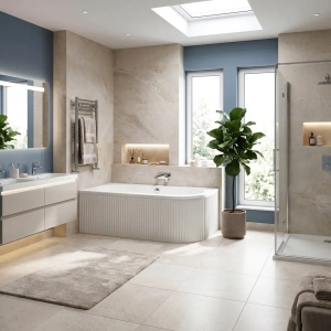 CADA BAIE ORION STRIPE STANGA 160 CM, DIN ACRIL, CALITATE SUPERIOARA - Img 2