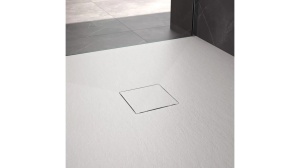 CADITA DE DUS REA MAGNUM, 90x90 CM, ALB, DIN COMPOZIT, CALITATE SUPERIOARA - Img 5