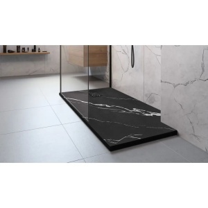 CADITA DE DUS, REA MAGNUM CARRARA 90X120, NEAGRA, CALITATE SUPERIOARA - Img 3