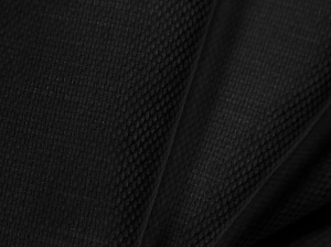 CANAPEA CU 3 LOCURI, MOLINO, 235 CM, NEGRU, CU TAPITERIE DIN TEXTIL CHENILLE REBEL, MICADONI - Img 4