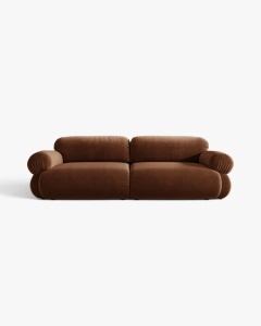 CANAPEA CU 4 LOCURI, OPHELIA, MARO, 257 CM, CU TAPITERIE DIN TEXTIL CATIFEA VENUS, MICADONI