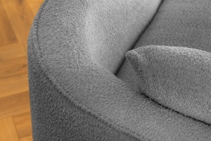 CANAPEA DEOSEBITA, ATELIER L 330CM, MATERIAL BOUCLE GRI, ARTIM GROUP SELECTION - Img 9
