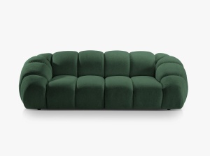 CANAPEA DIANA, 3 LOCURI, 254 CM, DIVERSE CULORI SI MATERIALE, DESIGN DEOSEBIT - Img 4