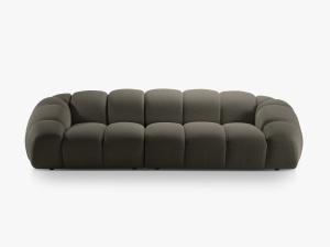 CANAPEA DIANA, 4 LOCURI, 294 CM, DIVERSE CULORI SI MATERIALE, DESIGN DEOSEBIT - Img 8