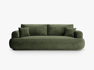CANAPEA EXTENSIBILA ELLA, CU SPATIU DE DEPOZITARE, 3 LOCURI, 253 CM, DIVERSE CULORI SI MATERIALE, DESIGN DEOSEBIT - Img 4