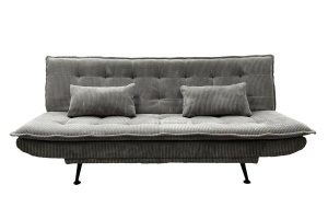 CANAPEA EXTENSIBILA, JAZZ 195CM, 3 LOCURI, MATERIAL CATIFEA RAIAT, CULOARE GRI/MARO, ARTIM GROUP SELECTION - Img 8
