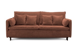 CANAPEA EXTENSIBILA MIRIA MARO GRUPA IV, CONFECTIONATA DIN METAL, SPUMA POLIURETANICA SI TEXTIL, STIL MODERN