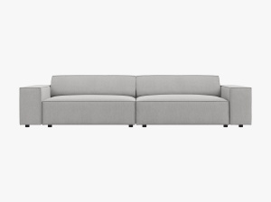 CANAPEA JODIE, 4 LOCURI, 244 CM, DIVERSE CULORI SI MATERIALE, DESIGN DEOSEBIT - Img 11