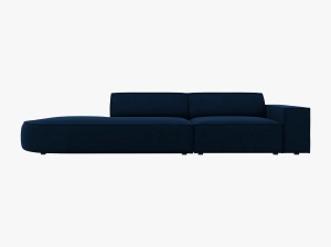 CANAPEA JODIE, STANGA, 3 LOCURI, 262 CM, DIVERSE CULORI SI MATERIALE, DESIGN DEOSEBIT - Img 7