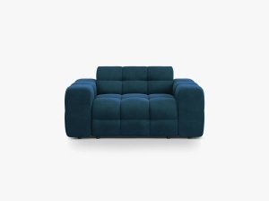 CANAPEA KENDAL, 2 LOCURI, 156 CM, DIVERSE CULORI SI MATERIALE, DESIGN DEOSEBIT - Img 8