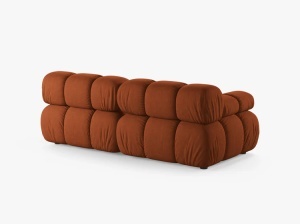 CANAPEA MODULARA BELLIS, CU 2 LOCURI, CARAMIZIE, CU TAPITERIE DIN TEXTIL STRUCTURAT LIBERTY, MICADONI - Img 3