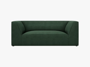 CANAPEA RUBY, VERDE, CU TAPITERIE DIN TEXTIL STRUCTURAT OTTAWA, MICADONI - Img 1