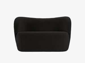 CANAPEA SAAMIT, 2 LOCURI, 126 CM, DIVERSE CULORI SI MATERIALE, DESIGN DEOSEBIT - Img 3