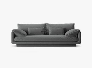 CANAPEA TORINO, 3 LOCURI, 220 CM, DIVERSE CULORI SI MATERIALE, DESIGN DEOSEBIT - Img 7