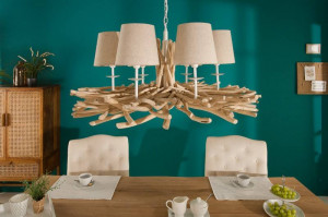 CANDELABRU EUFORIA II 80 CM 39616 NATURAL STIL RUSTIC - Img 2