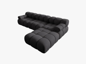 COLTAR BELLIS, CU 4 LOCURI, ESPRESSO, CU TAPITERIE DIN TEXTIL 3D SONIC, MICADONI - Img 3