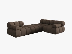 COLTAR BELLIS, CU 4 LOCURI, MARO, CU TAPITERIE DIN TEXTIL 3D SONIC, MICADONI - Img 6
