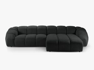 COLTAR DIANA, DREAPTA, 4 LOCURI, 334 CM, DIVERSE CULORI SI MATERIALE, DESIGN DEOSEBIT - Img 6