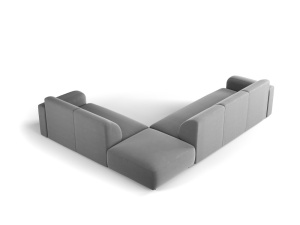 COLTAR DREAPTA 315CM, JASMIN 6 LOCURI, DIVERSE CULORI, MATERIAL CATIFEA, ARTIM GROUP COLLECTION - Img 10