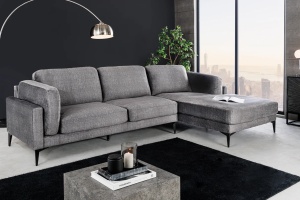 COLTAR DREAPTA, MANHATTEN 295CM, CATIFEA GRI INCHIS, ARTIM GROUP SELECTION