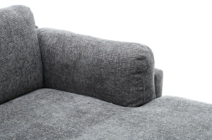 COLTAR DREAPTA, MANHATTEN 295CM, TESATURA CHENILLE GRI, ARTIM GROUP SELECTION - Img 3