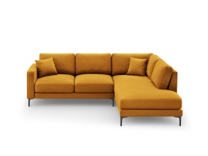 COLTAR ELEGANT DREAPTA 254CM, VENUS 5 LOCURI, DIVERSE CULORI, MATERIAL CATIFEA, ARTIM GROUP COLLECTION - Img 4