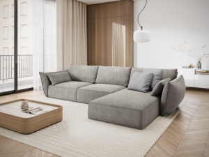 COLTAR ELEGANT DREAPTA 308CM, VANDA 4 LOCURI, DIVERSE CULORI, MATERIAL TEXTIL CHENILLE, ARTIM GROUP COLLECTION - Img 13