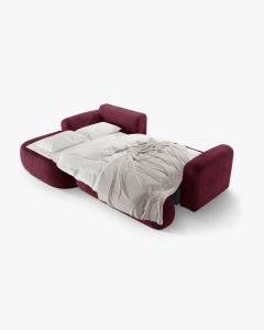 COLTAR EXTENSIBIL ELLA, PE STANGA, VISINIU, 271X174 CM, TAPITAT CU TAPITERIE DIN TEXTIL STRUCTURAT SORELLA, MICADONI - Img 5