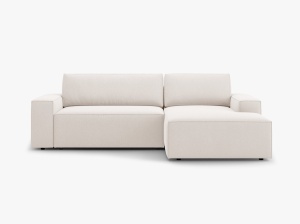COLTAR EXTENSIBIL JODIE, DREAPTA, 3 LOCURI, 246 CM, DIVERSE CULORI SI MATERIALE, DESIGN DEOSEBIT - Img 18