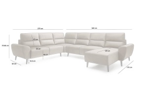 COLTAR JEF C2, CU FUNCTIE DE DORMIT, GRUPA I, CONFECTIONAT DIN METAL, SPUMA POLIURETANICA SI TEXTIL, STIL MODERN - Img 2