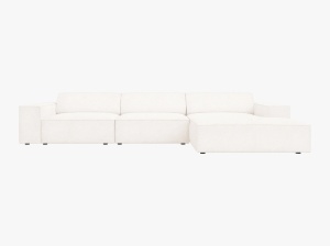 COLTAR JODIE, DREAPTA, 4 LOCURI, 284 CM, DIVERSE CULORI SI MATERIALE, DESIGN DEOSEBIT - Img 9