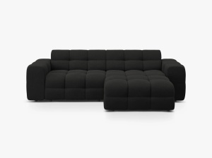 COLTAR KENDAL, DREAPTA, 4 LOCURI, 256 CM, DIVERSE CULORI SI MATERIALE, DESIGN DEOSEBIT - Img 16