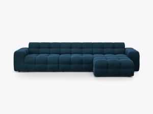 COLTAR KENDAL, DREAPTA, 5 LOCURI, 357 CM, DIVERSE CULORI SI MATERIALE, DESIGN DEOSEBIT - Img 8