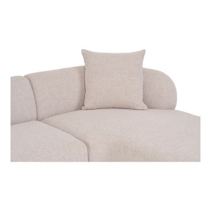 COLTAR KINGSTON 294CM, DIN LEMN SI TEXTIL, CULOARE BEJ NATUR, HOUSE NORDIC - Img 4