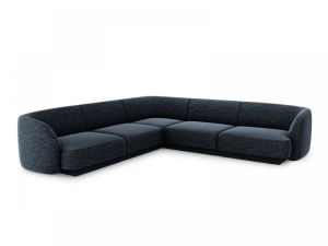 COLTAR MILEY, 5 LOCURI, ALBASTRU 86 TAPITERIE CHENILLE, DESIGN DEOSEBIT