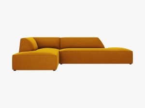 COLTAR MODULAR RUBY, STANGA, 4 LOCURI, 273 CM, DIVERSE CULORI SI MATERIALE, DESIGN DEOSEBIT - Img 21