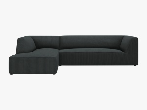 COLTAR MODULAR RUBY, STANGA, 4 LOCURI, 273 CM, DIVERSE CULORI SI MATERIALE, DESIGN DEOSEBIT - Img 1