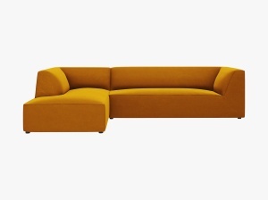 COLTAR MODULAR RUBY, STANGA, 4 LOCURI, 273 CM, DIVERSE CULORI SI MATERIALE, DESIGN DEOSEBIT - Img 21