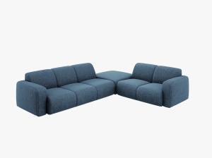 COLTAR MOLINO, DREAPTA, 6 LOCURI, 315 CM, DIVERSE CULORI SI MATERIALE, DESIGN DEOSEBIT - Img 19