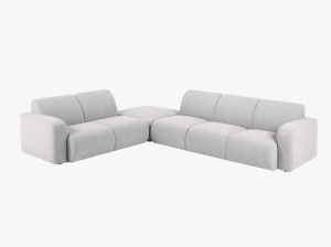COLTAR MOLINO, STANGA, 6 LOCURI, 315 CM, DIVERSE CULORI SI MATERIALE, DESIGN DEOSEBIT - Img 2