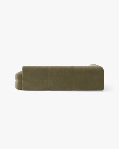 COLTAR SIMETRIC NEO, VERDE MASLINIU INCHIS, 295X295 CM, TAPITAT CU TAPITERIE DIN TEXTIL CHENILLE GOLD, MICADONI - Img 4