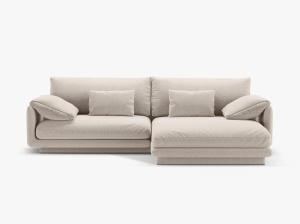 COLTAR TORINO, DREAPTA, 3 LOCURI, 250 CM, DIVERSE CULORI SI MATERIALE, DESIGN DEOSEBIT - Img 9