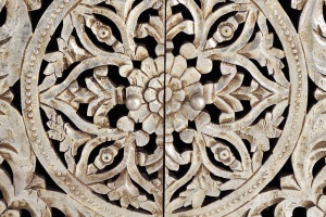 COMODA LIVING 80CM, COD 1264, DIN LEMN DE MANGO SI METAL, ARTIM GROUP SELECTION - Img 6